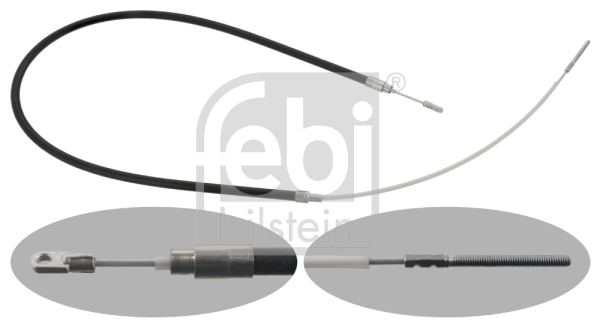 Cablu, frana de parcare 01759 FEBI BILSTEIN - Maneta/ cablu Cablu, frana de parcare 01759 FEBI BILSTEIN - Maneta/ cablu