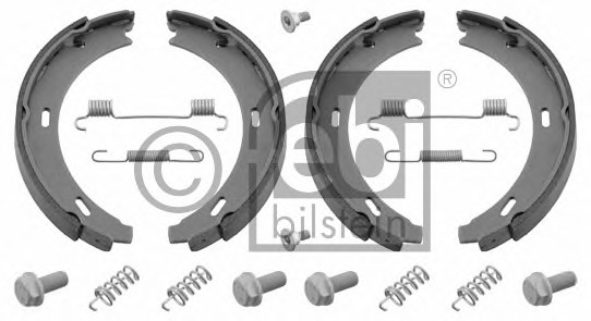 Set saboti frana, frana de mana 02100 FEBI BILSTEIN - Frana tambur Set saboti frana, frana de mana 02100 FEBI BILSTEIN - Frana tambur