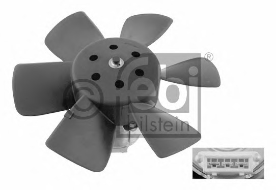 Ventilator, radiator 06991 FEBI BILSTEIN - Gmv (electroventilator )