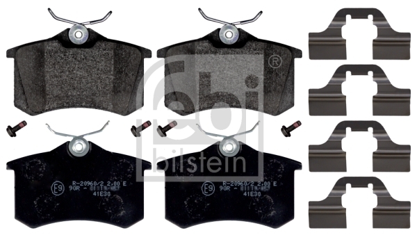 set placute frana,frana disc 116026 FEBI BILSTEIN - Set placute frana set placute frana,frana disc 116026 FEBI BILSTEIN - Set placute frana