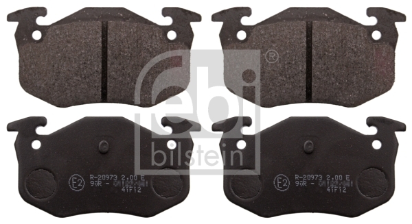 set placute frana,frana disc 116161 FEBI BILSTEIN - Frana disc