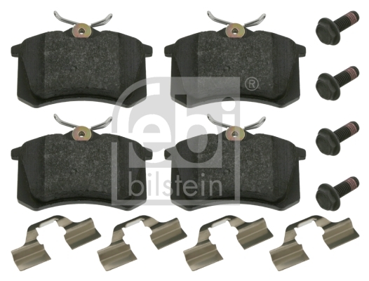 set placute frana,frana disc 16052 FEBI BILSTEIN - Frana disc