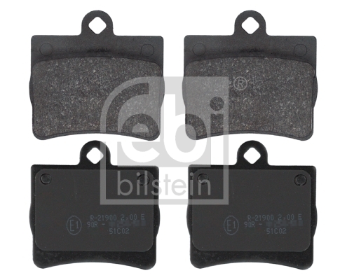 set placute frana,frana disc 16152 FEBI BILSTEIN - Set placute frana set placute frana,frana disc 16152 FEBI BILSTEIN - Set placute frana