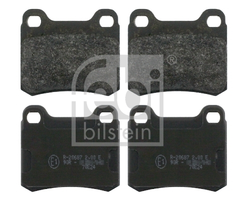 set placute frana,frana disc 16154 FEBI BILSTEIN - Set placute frana set placute frana,frana disc 16154 FEBI BILSTEIN - Set placute frana