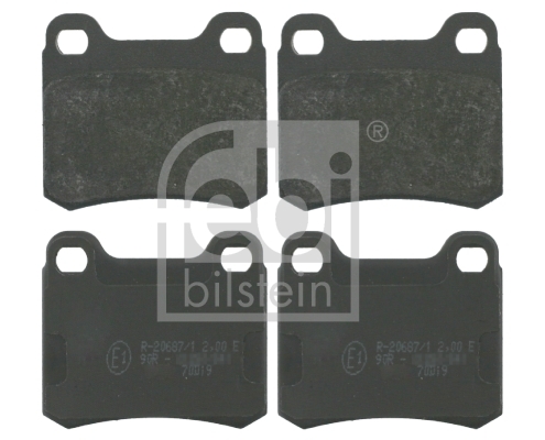 set placute frana,frana disc 16156 FEBI BILSTEIN - Frana disc set placute frana,frana disc 16156 FEBI BILSTEIN - Frana disc