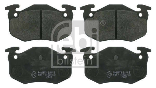 set placute frana,frana disc 16222 FEBI BILSTEIN - Frana disc set placute frana,frana disc 16222 FEBI BILSTEIN - Frana disc