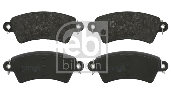 set placute frana,frana disc 16364 FEBI BILSTEIN - Frana disc set placute frana,frana disc 16364 FEBI BILSTEIN - Frana disc