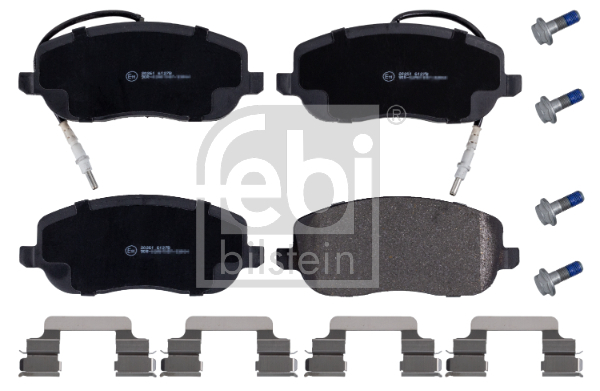 set placute frana,frana disc 16827 FEBI BILSTEIN - Set placute frana set placute frana,frana disc 16827 FEBI BILSTEIN - Set placute frana