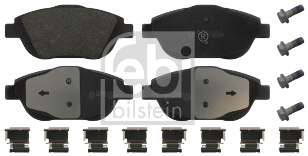 set placute frana,frana disc 16875 FEBI BILSTEIN - Frana disc set placute frana,frana disc 16875 FEBI BILSTEIN - Frana disc