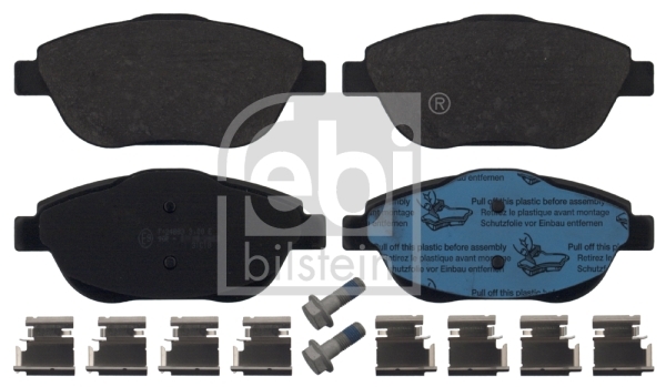 set placute frana,frana disc 16888 FEBI BILSTEIN - Frana disc set placute frana,frana disc 16888 FEBI BILSTEIN - Frana disc