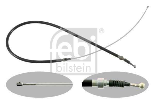 Cablu, frana de parcare 22884 FEBI BILSTEIN - Maneta/ cablu Cablu, frana de parcare 22884 FEBI BILSTEIN - Maneta/ cablu