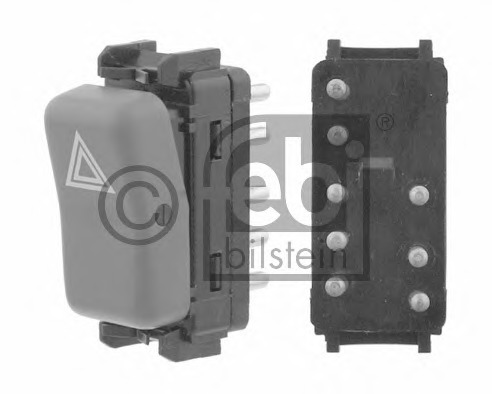 comutator ,lumini de avarie 24198 FEBI BILSTEIN - Intrerupatoare / relee / control comutator ,lumini de avarie 24198 FEBI BILSTEIN - Intrerupatoare / relee / control