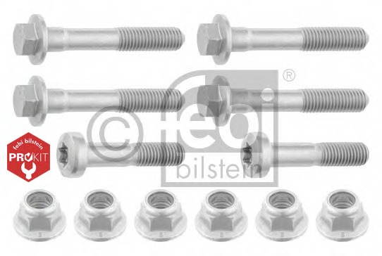 Set montare, legatura 24387 FEBI BILSTEIN - Brate suspensie / directie (bascula)