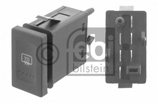 Comutator, incalzire luneta 24741 FEBI BILSTEIN - Motor / releu
