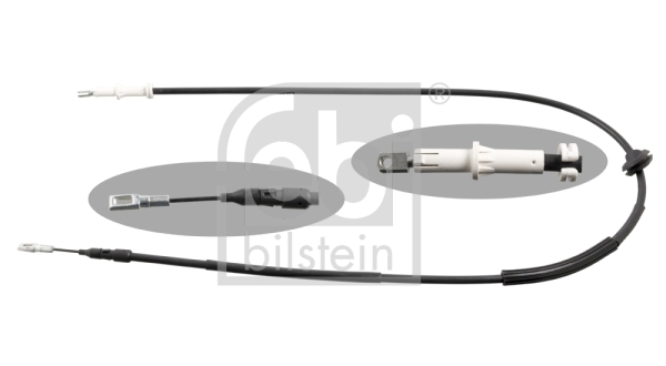 Cablu, frana de parcare 26466 FEBI BILSTEIN - Maneta/ cablu Cablu, frana de parcare 26466 FEBI BILSTEIN - Maneta/ cablu