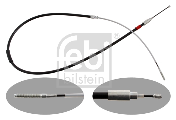 Cablu, frana de parcare 28737 FEBI BILSTEIN - Maneta/ cablu Cablu, frana de parcare 28737 FEBI BILSTEIN - Maneta/ cablu