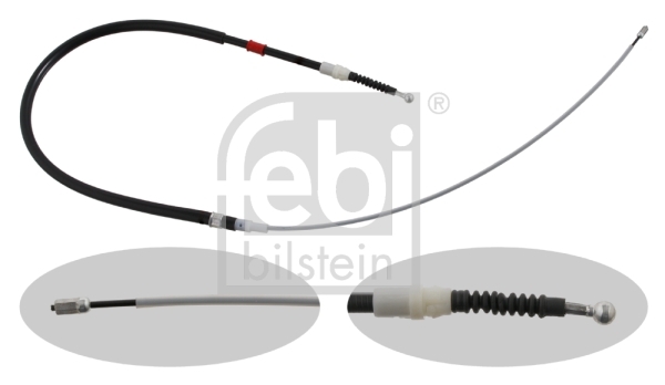 Cablu, frana de parcare 30727 FEBI BILSTEIN - Maneta/ cablu Cablu, frana de parcare 30727 FEBI BILSTEIN - Maneta/ cablu