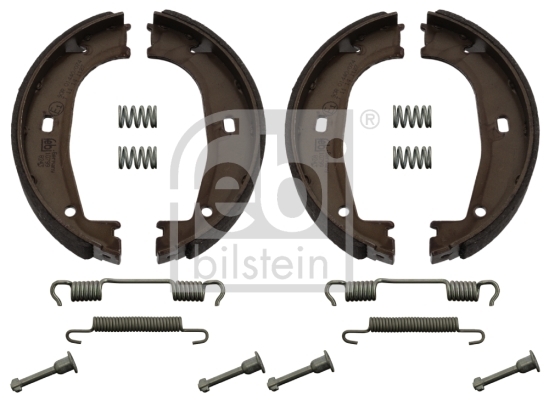 Set saboti frana, frana de mana 31045 FEBI BILSTEIN - Frana tambur Set saboti frana, frana de mana 31045 FEBI BILSTEIN - Frana tambur