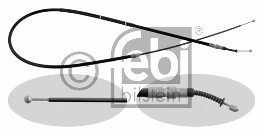 Cablu, frana de parcare 31148 FEBI BILSTEIN - Maneta/ cablu Cablu, frana de parcare 31148 FEBI BILSTEIN - Maneta/ cablu