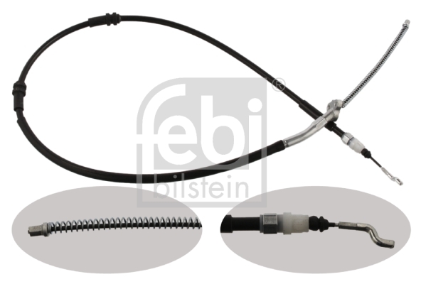 Cablu, frana de parcare 36712 FEBI BILSTEIN - Maneta/ cablu Cablu, frana de parcare 36712 FEBI BILSTEIN - Maneta/ cablu