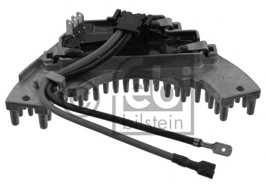 Rezistor, ventilator habitaclu 37121 FEBI BILSTEIN - Motor ventilator/piese