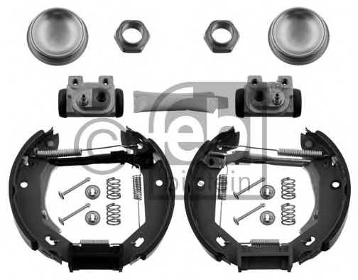Set saboti frana 37522 FEBI BILSTEIN - Material frictiune sabot frana/ sabot frana Set saboti frana 37522 FEBI BILSTEIN - Material frictiune sabot frana/ sabot frana