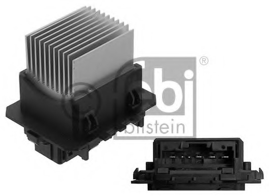 Rezistor, ventilator habitaclu 39755 FEBI BILSTEIN - Motor ventilator/piese