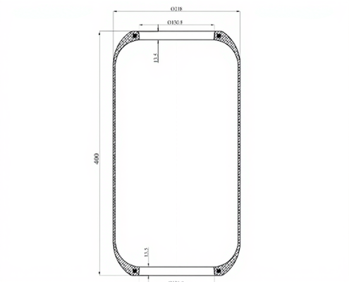 Burduf, suspensie pneumatica 40399 FEBI BILSTEIN - Suspensie pneumatica