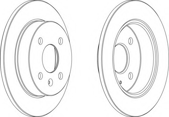 Disc frana DDF1043 FERODO - Frana disc Disc frana DDF1043 FERODO - Frana disc