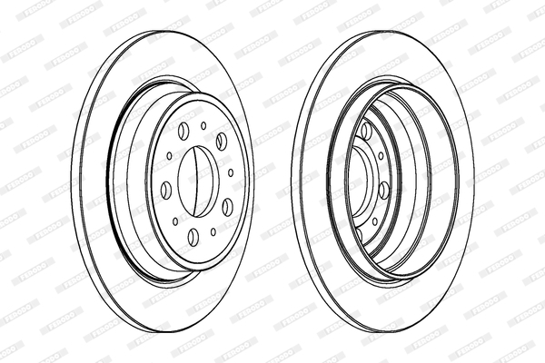 Disc frana DDF1079 FERODO - Disc frana Disc frana DDF1079 FERODO - Disc frana