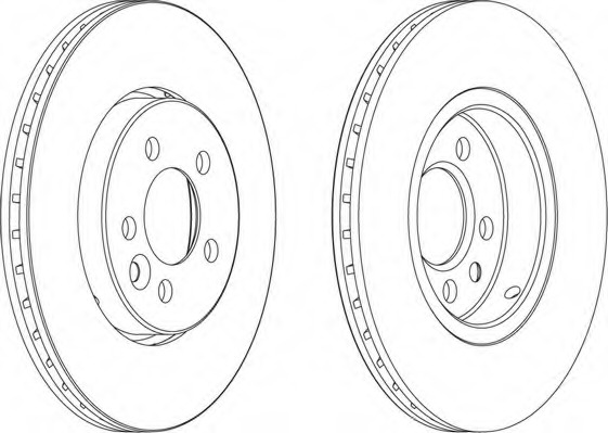 Disc frana DDF1080 FERODO - Disc frana Disc frana DDF1080 FERODO - Disc frana