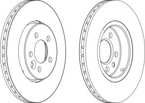Disc frana DDF1080-1 FERODO - Disc frana Disc frana DDF1080-1 FERODO - Disc frana