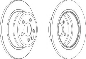 Disc frana DDF1081-1 FERODO - Disc frana Disc frana DDF1081-1 FERODO - Disc frana