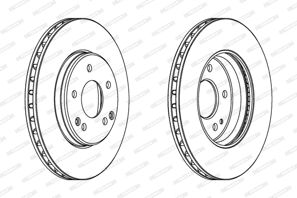 Disc frana DDF1135 FERODO - Disc frana Disc frana DDF1135 FERODO - Disc frana