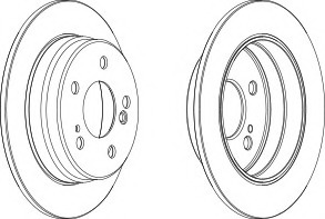 Disc frana DDF122C-1 FERODO - Disc frana Disc frana DDF122C-1 FERODO - Disc frana