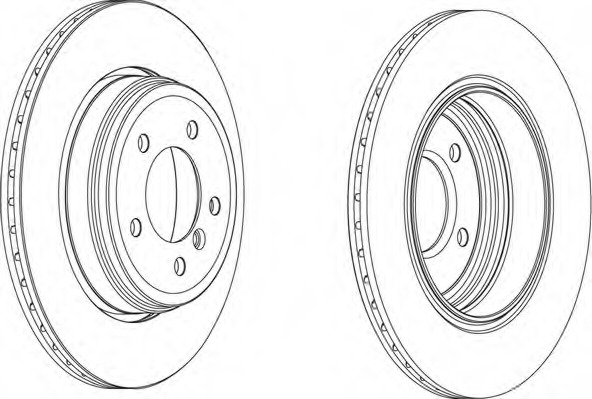 Disc frana DDF1260 FERODO - Frana disc Disc frana DDF1260 FERODO - Frana disc