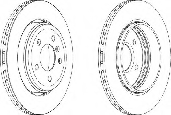 Disc frana DDF1280 FERODO - Frana disc Disc frana DDF1280 FERODO - Frana disc