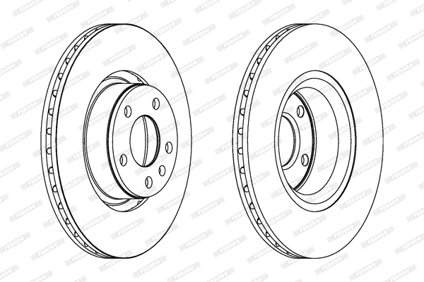 Disc frana DDF1291 FERODO - Disc frana Disc frana DDF1291 FERODO - Disc frana