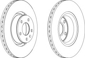 Disc frana DDF1291C-1 FERODO - Disc frana Disc frana DDF1291C-1 FERODO - Disc frana