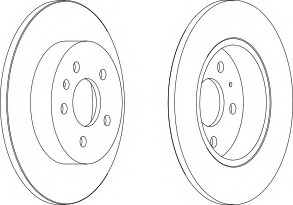 Disc frana DDF1423-1 FERODO - Disc frana Disc frana DDF1423-1 FERODO - Disc frana