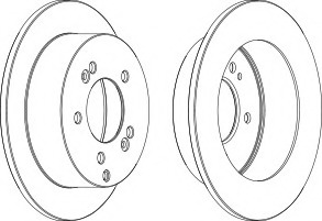 Disc frana DDF1447-1 FERODO - Disc frana Disc frana DDF1447-1 FERODO - Disc frana