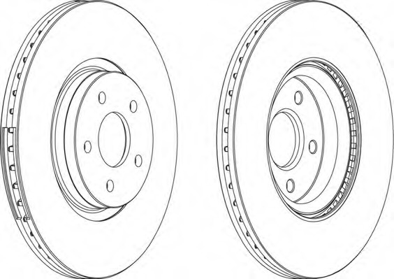 Disc frana DDF1649 FERODO - Frana disc Disc frana DDF1649 FERODO - Frana disc