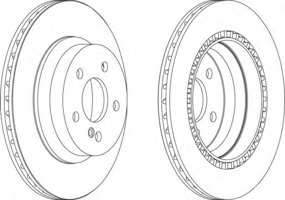 Disc frana DDF1672 FERODO - Frana disc Disc frana DDF1672 FERODO - Frana disc