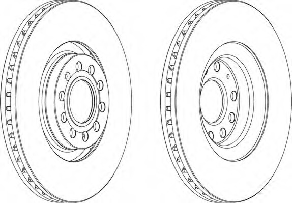 Disc frana DDF1705 FERODO - Disc frana Disc frana DDF1705 FERODO - Disc frana