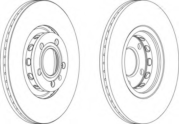 Disc frana DDF1707 FERODO - Disc frana Disc frana DDF1707 FERODO - Disc frana