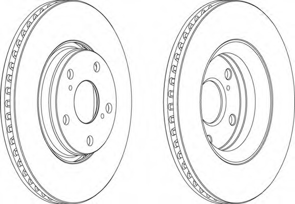 Disc frana DDF1756 FERODO - Disc frana Disc frana DDF1756 FERODO - Disc frana