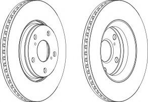 Disc frana DDF1756-1 FERODO - Disc frana Disc frana DDF1756-1 FERODO - Disc frana