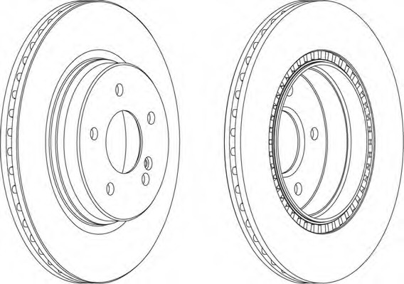 Disc frana DDF1764 FERODO - Disc frana Disc frana DDF1764 FERODO - Disc frana