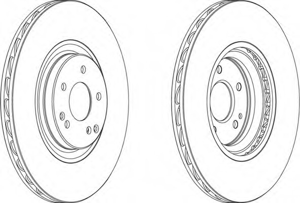 Disc frana DDF1856C FERODO - Frana disc Disc frana DDF1856C FERODO - Frana disc