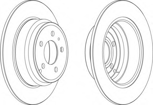 Disc frana DDF552 FERODO - Frana disc Disc frana DDF552 FERODO - Frana disc